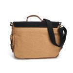 Wholesale Tri-Color Canvas Messenger Bag